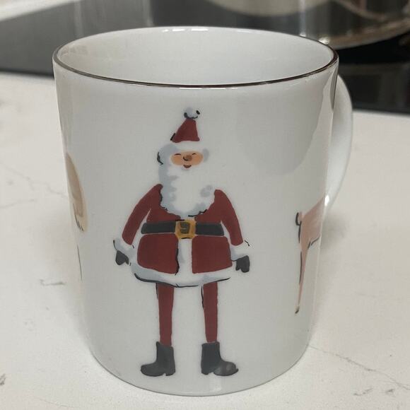 Danica Porcelain Christmas Porcelain Mug PRISTINE - Picture 2 of 7